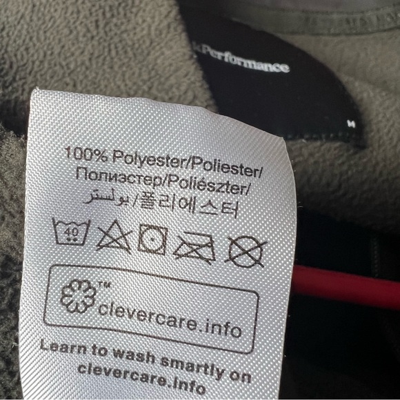 Peak Performance fleece Dark green size Large - Picture 6 of 10